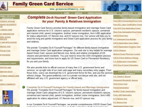 Family Green Card Service