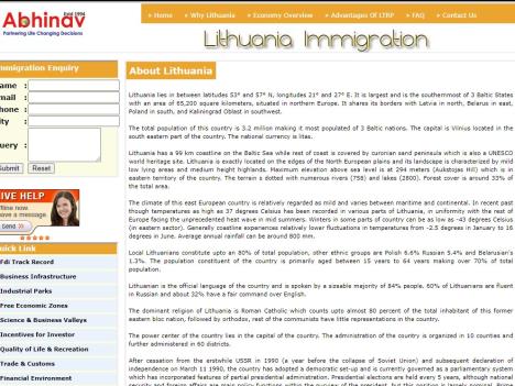 Lithuania Immigration