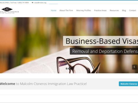 Malcolm Cisneros Immigration Law Practice